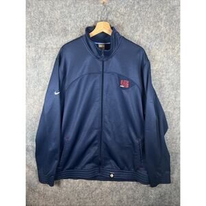 Nike Vintage Y2K Lebron James Full Zip Athletic Blue Jacket Mens 2XL